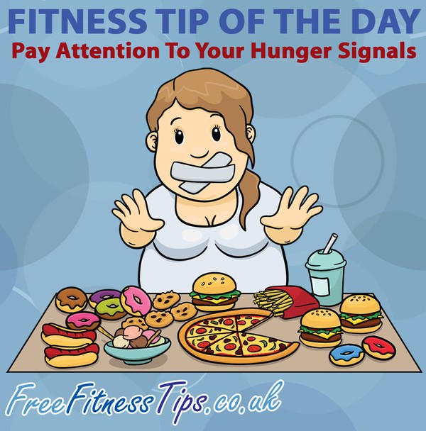 Fitness Tip Of The Day - Pay Attention To Your Hunger Signals