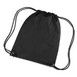 A black gym bag.