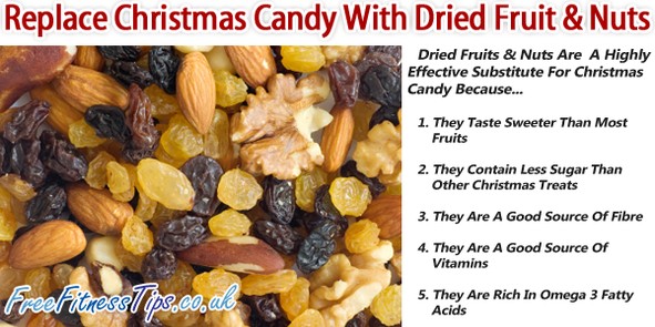 Replace Christmas Candy With Dried Fruit & Nuts