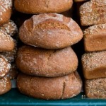 A selection of whole grain breads