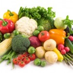 A selection of vegetables.
