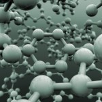 An image of protein molecules.