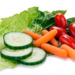 A selection of fresh vegetables.