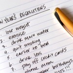 A list of fitness themed New Year's resolutions.