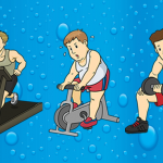 Funny 7 Day Exercise Diary Cover